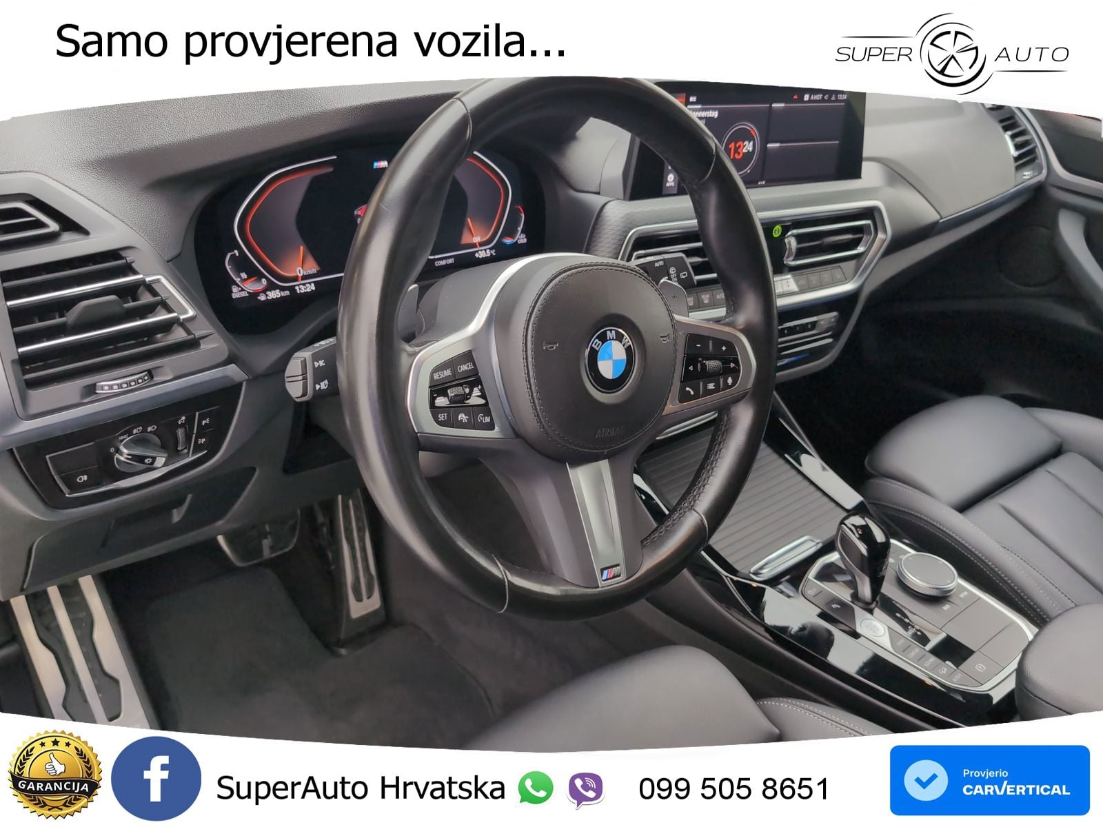 BMW X3 20d xDrive Steptronic M Sport LED+GR SJED+ACC
