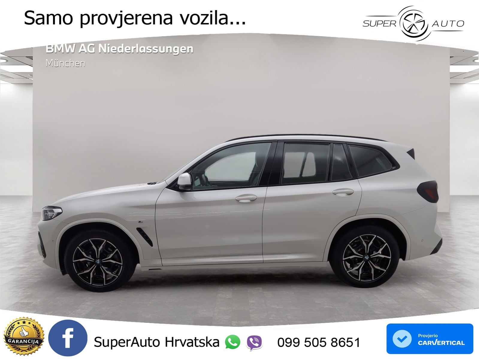 BMW X3 20d xDrive Steptronic M Sport LED+GR SJED+ACC
