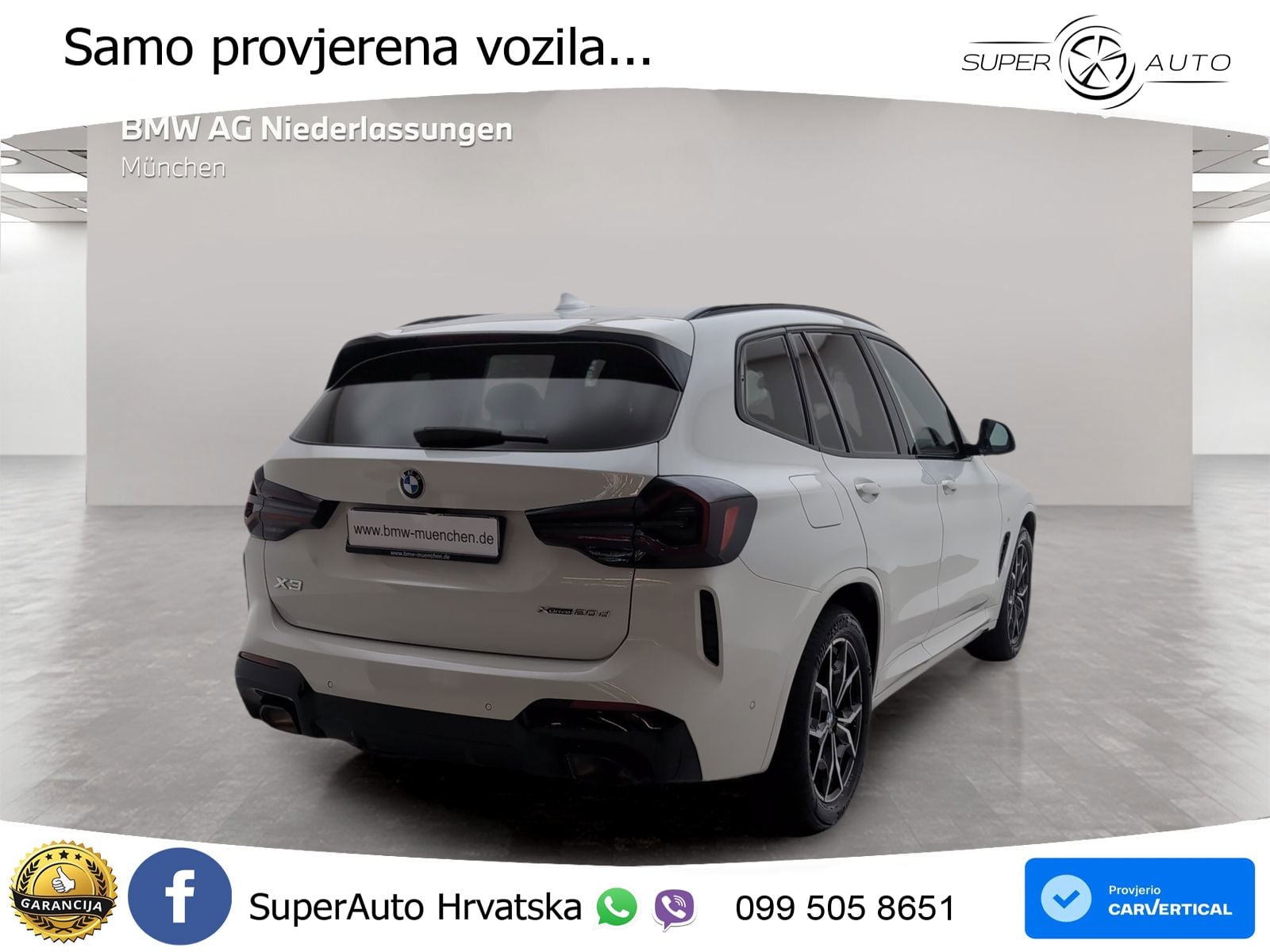 BMW X3 20d xDrive Steptronic M Sport LED+GR SJED+ACC