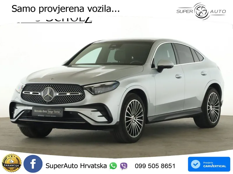 Mercedes GLC Coupe 220d (197 KS) 4MATIC 9G-TRONIC AMG ACC+GR SJED+360+PANO