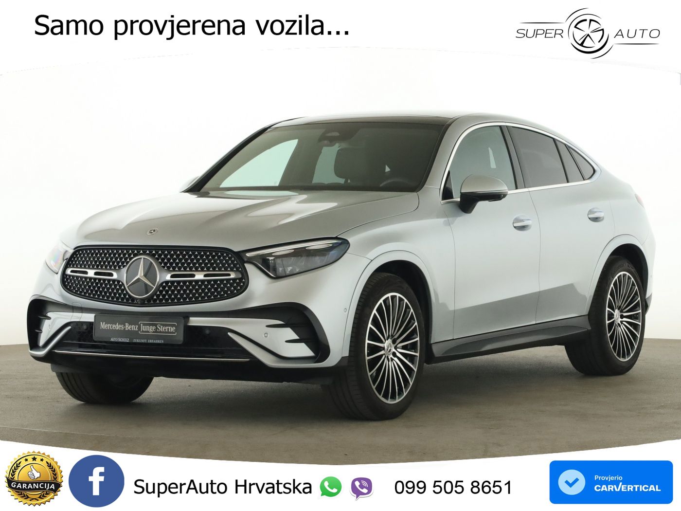 Mercedes GLC Coupe 220d (197 KS) 4MATIC 9G-TRONIC AMG ACC+GR SJED+360+PANO