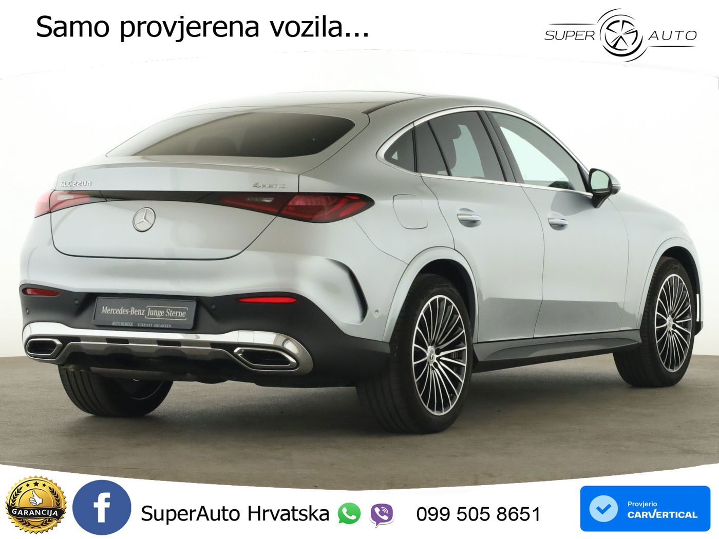 Mercedes GLC Coupe 220d (197 KS) 4MATIC 9G-TRONIC AMG ACC+GR SJED+360+PANO