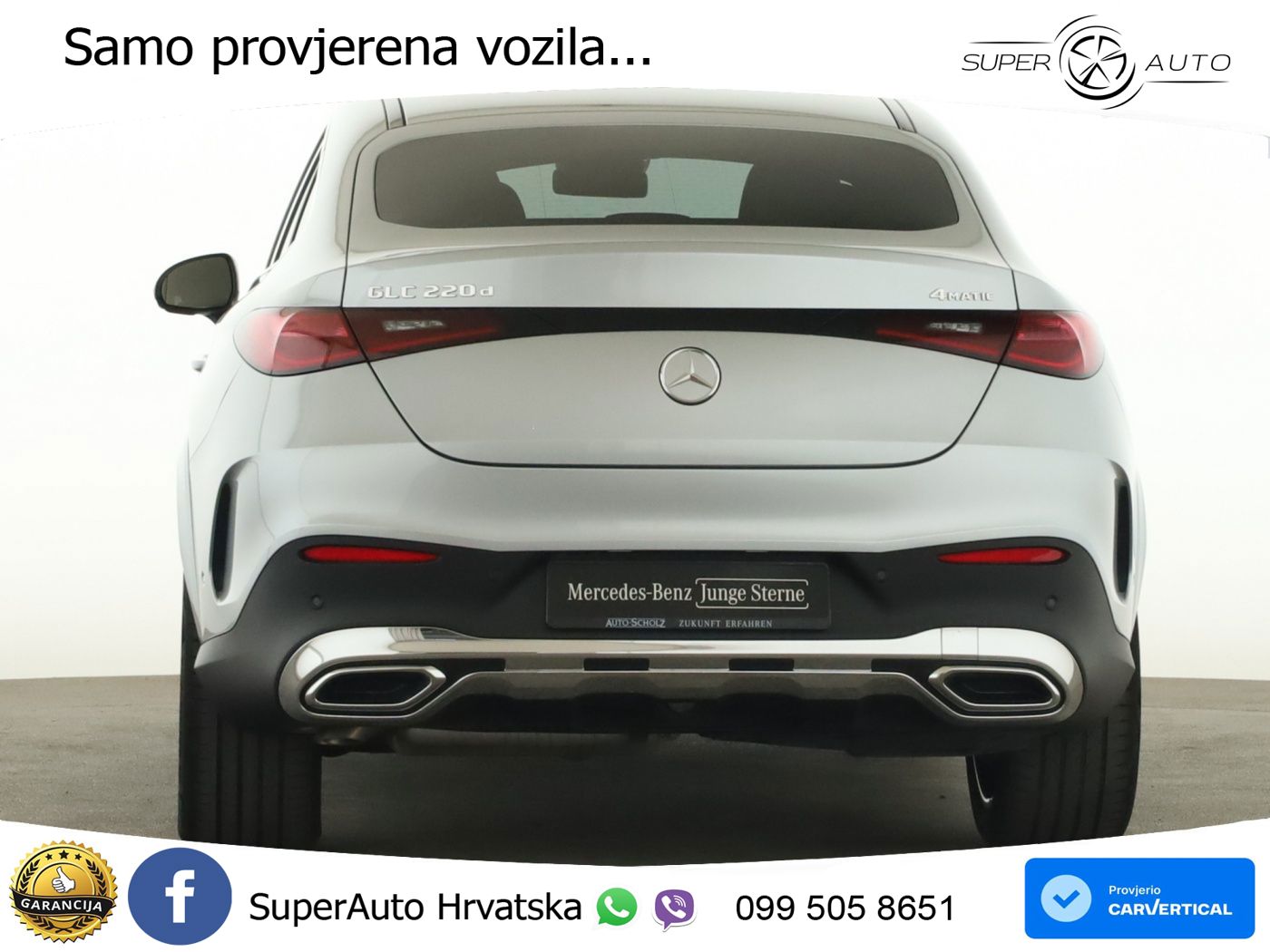 Mercedes GLC Coupe 220d (197 KS) 4MATIC 9G-TRONIC AMG ACC+GR SJED+360+PANO