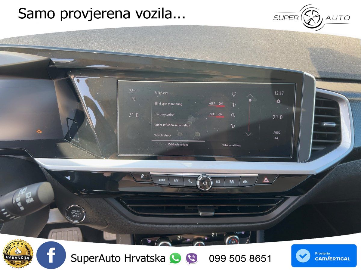 Opel Grandland 1.2i Turbo (130 KS) Automatic GS LED+GR SJED+ACC