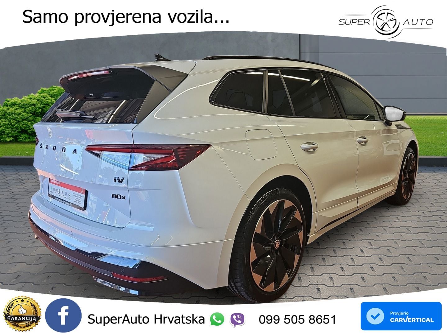 Škoda Enyaq iV 80x 82 kWh (265 KS) AWD SportLine LED+GR SJED+ACC