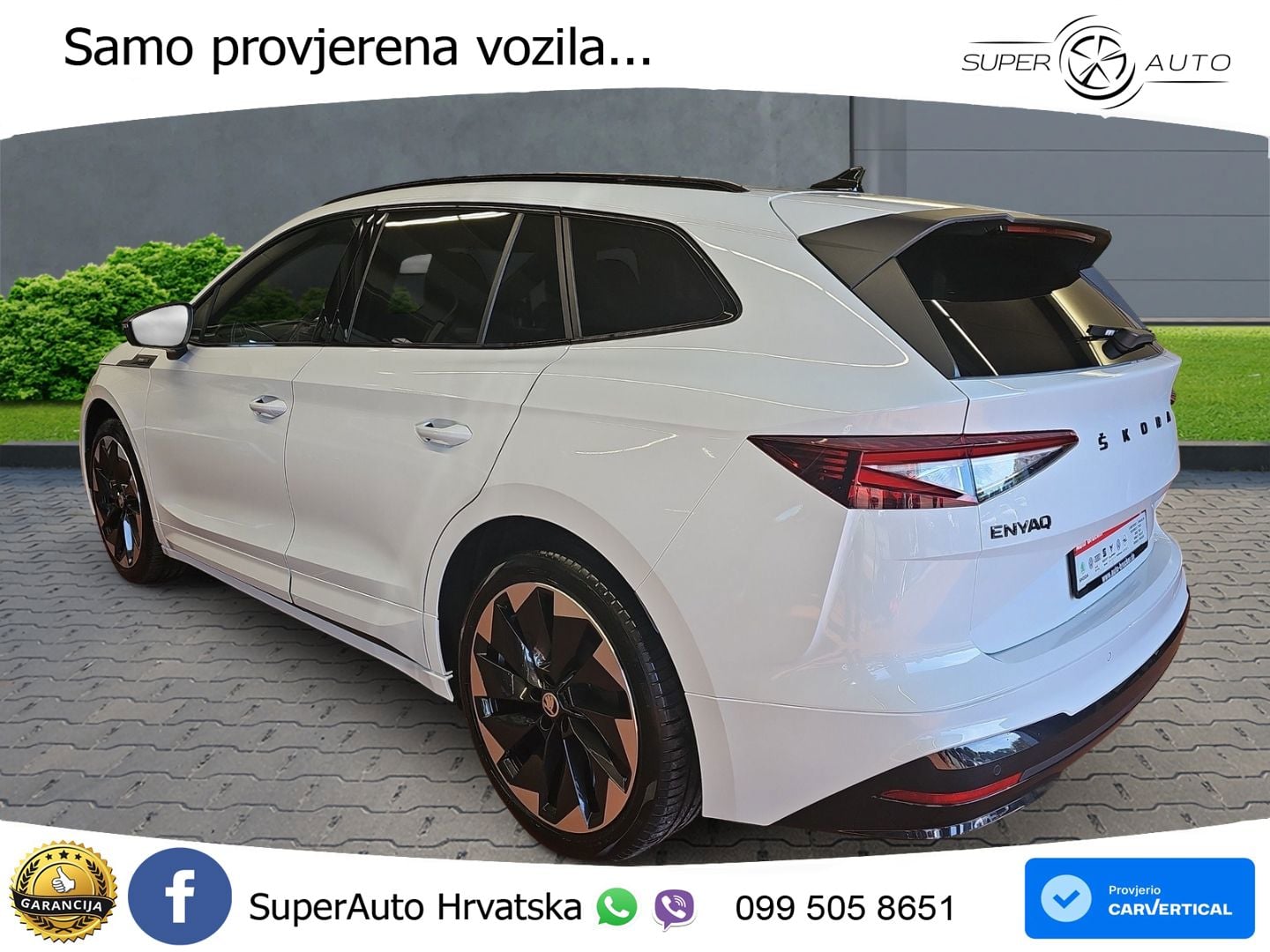 Škoda Enyaq iV 80x 82 kWh (265 KS) AWD SportLine LED+GR SJED+ACC