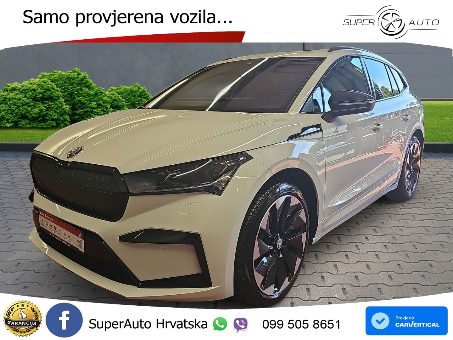 Škoda Enyaq iV 80x 82 kWh (265 KS) AWD SportLine LED+GR SJED+ACC