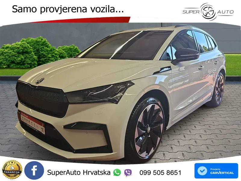 Škoda Enyaq iV 80x 82 kWh (265 KS) AWD SportLine LED+GR SJED+ACC