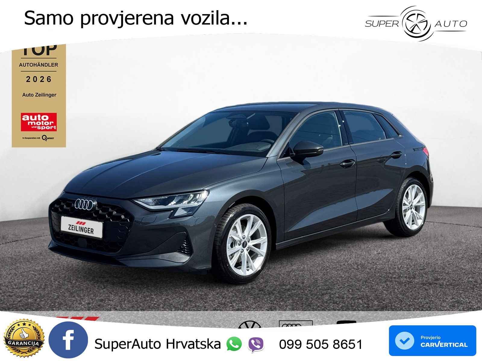 Audi A3 35 TFSI (150 KS) S tronic LED+GR SJED+ACC