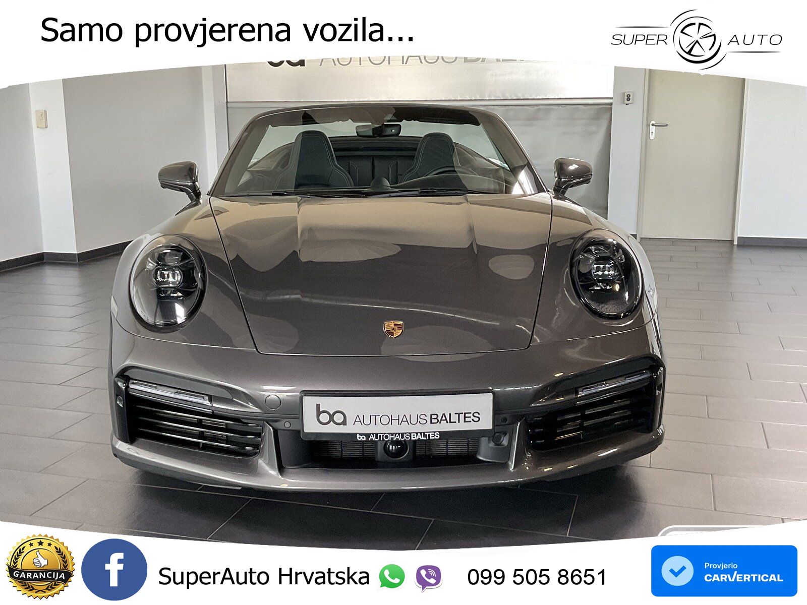 Porsche 911 Turbo S Cabriolet 3.8 (650 KS) PDK MATRIX+GR SJED+KAM