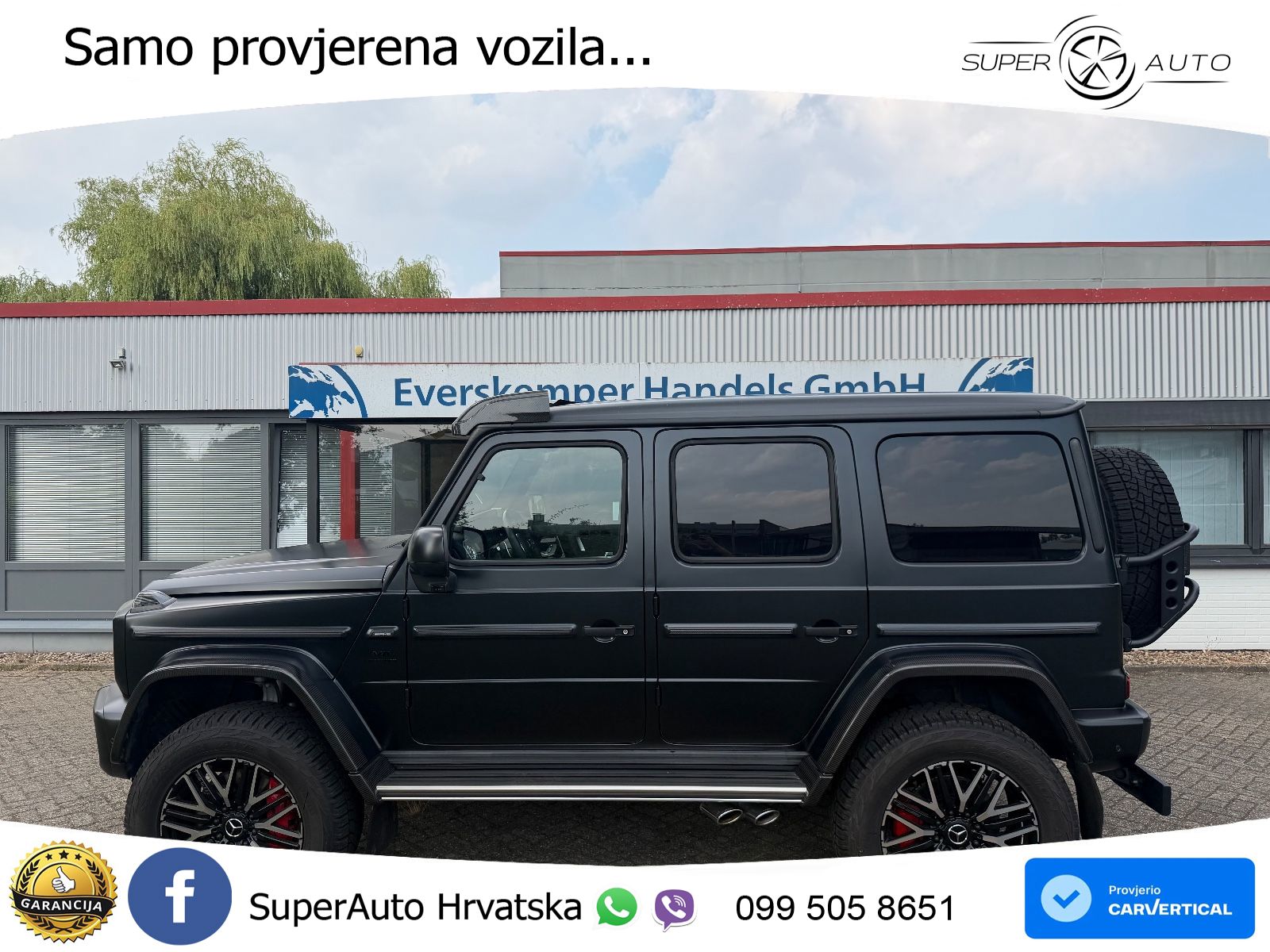 Mercedes AMG G 63 Long V8 (585 KS) 4MATIC 9G-TRONIC AMG SPEEDSHIFT PLUS LED+GR SJED+ACC