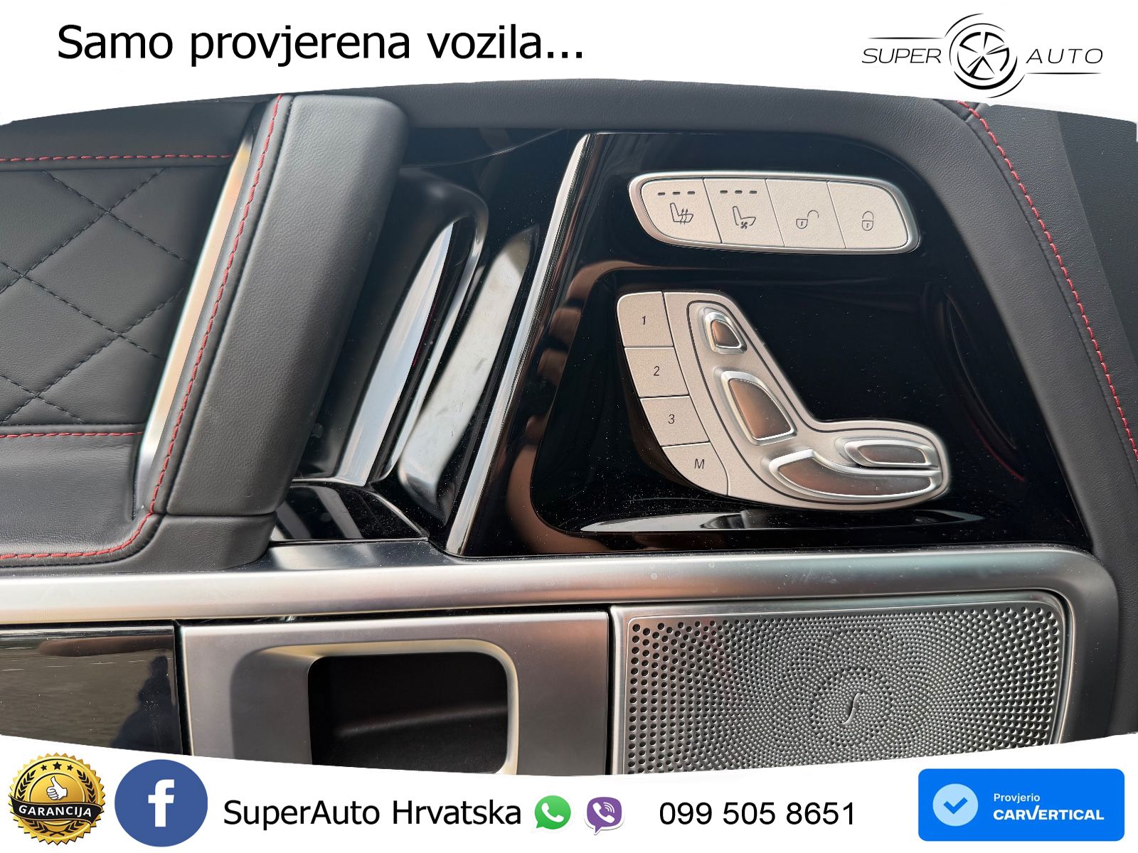 Mercedes AMG G 63 Long V8 (585 KS) 4MATIC 9G-TRONIC AMG SPEEDSHIFT PLUS LED+GR SJED+ACC