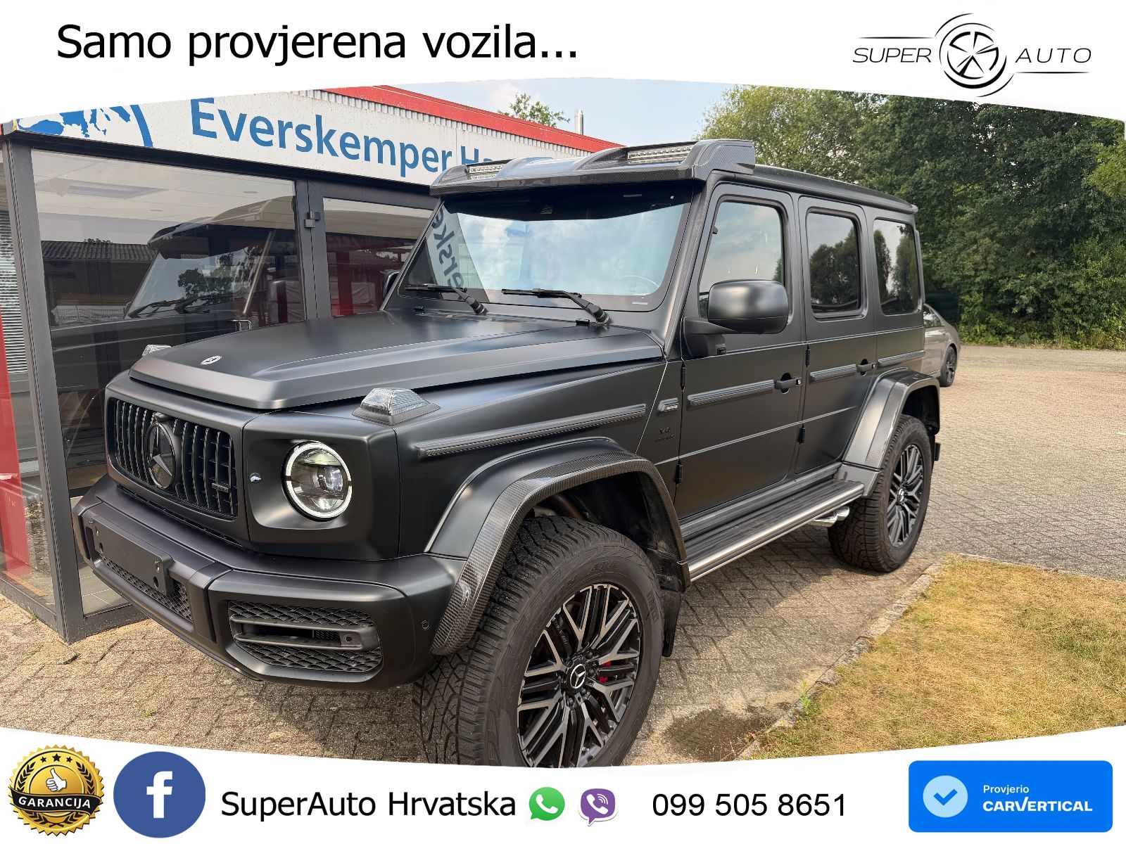 Mercedes AMG G 63 Long V8 (585 KS) 4MATIC 9G-TRONIC AMG SPEEDSHIFT PLUS LED+GR SJED+ACC
