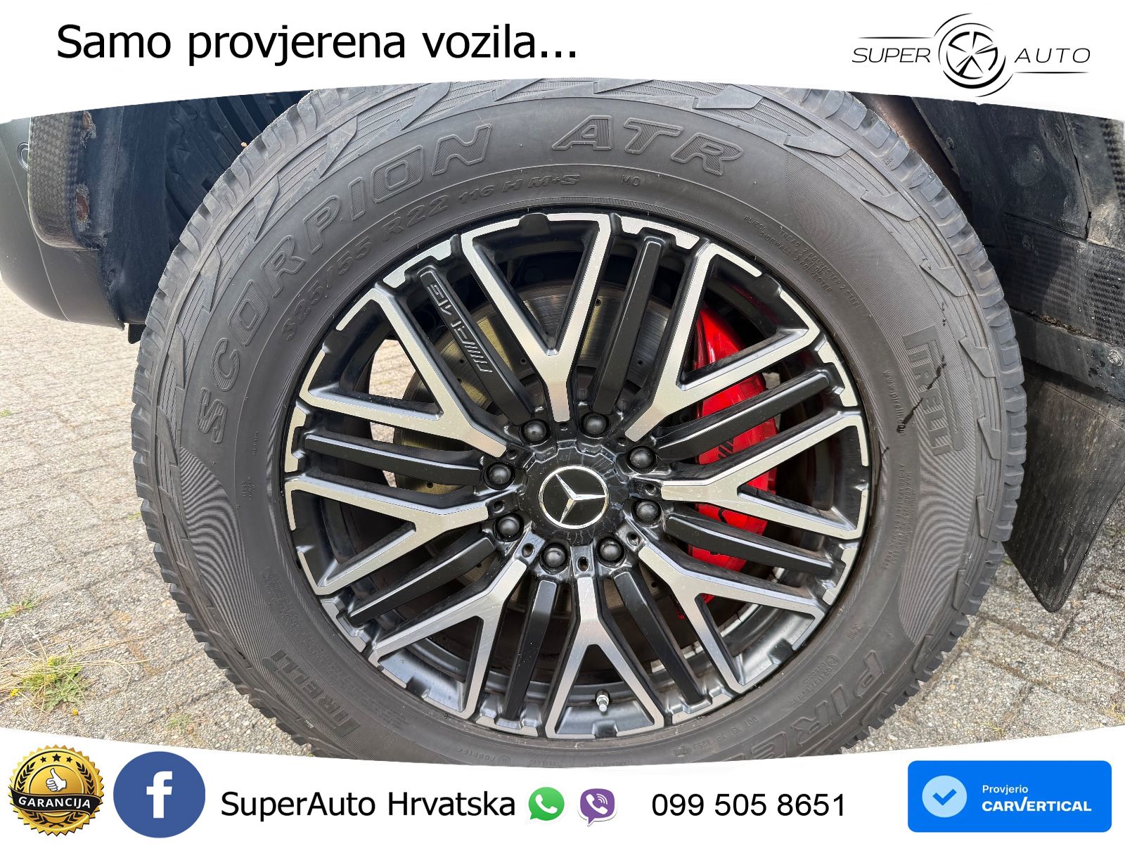 Mercedes AMG G 63 Long V8 (585 KS) 4MATIC 9G-TRONIC AMG SPEEDSHIFT PLUS LED+GR SJED+ACC