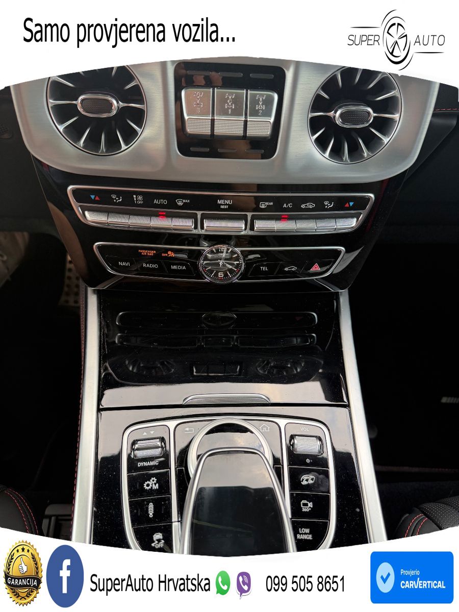 Mercedes AMG G 63 Long V8 (585 KS) 4MATIC 9G-TRONIC AMG SPEEDSHIFT PLUS LED+GR SJED+ACC