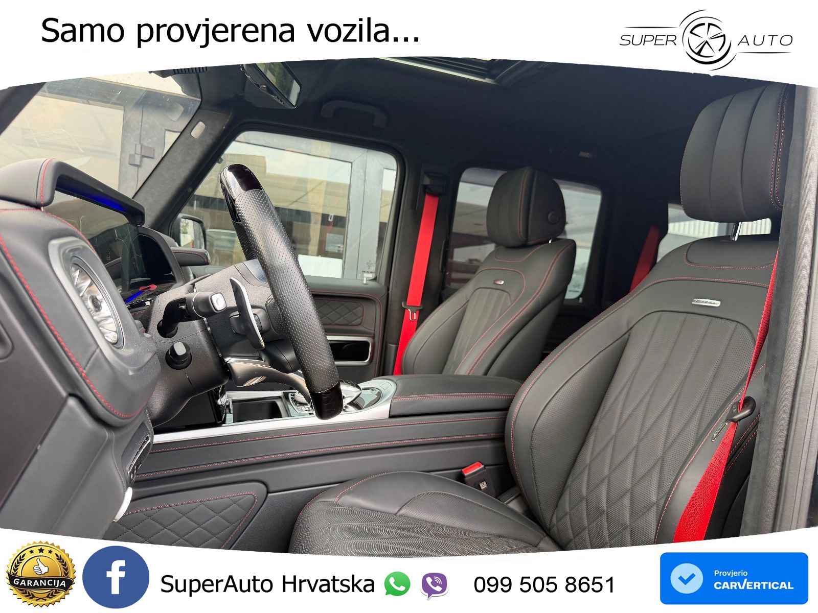 Mercedes AMG G 63 Long V8 (585 KS) 4MATIC 9G-TRONIC AMG SPEEDSHIFT PLUS LED+GR SJED+ACC