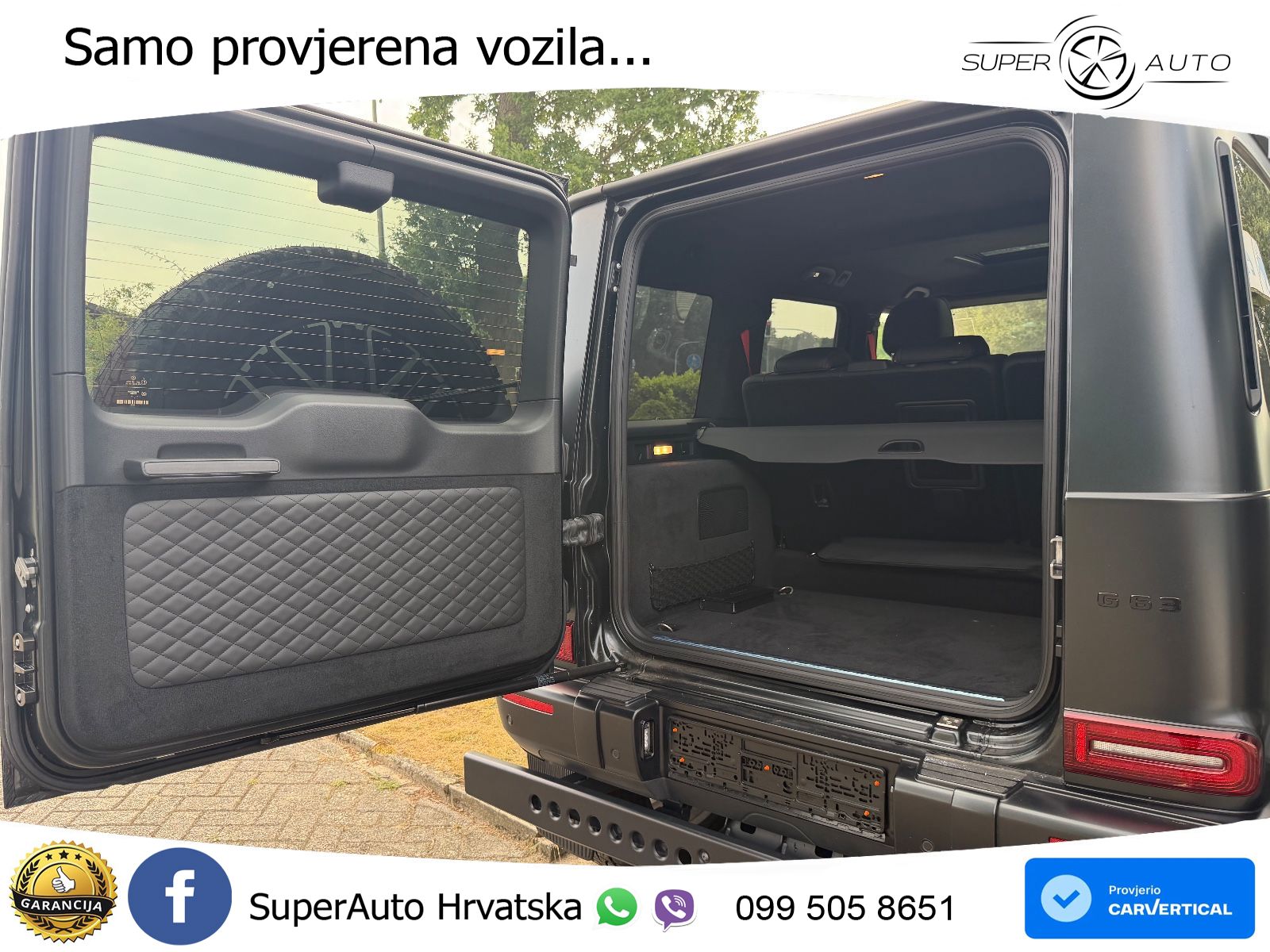 Mercedes AMG G 63 Long V8 (585 KS) 4MATIC 9G-TRONIC AMG SPEEDSHIFT PLUS LED+GR SJED+ACC