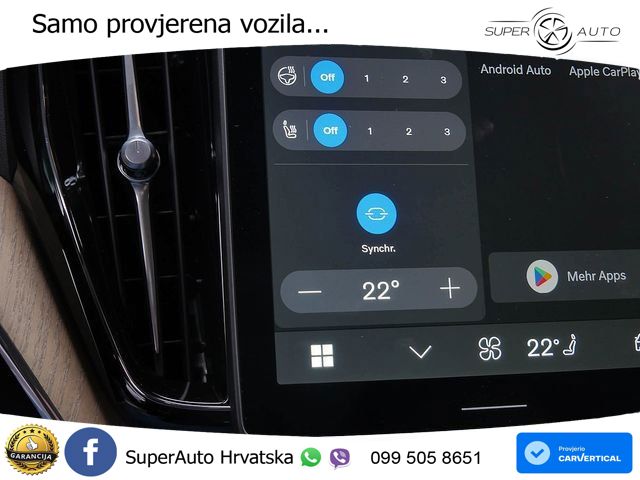 Volvo XC60 T6 AWD Geartronic ACC+GR SJED+360+PANO