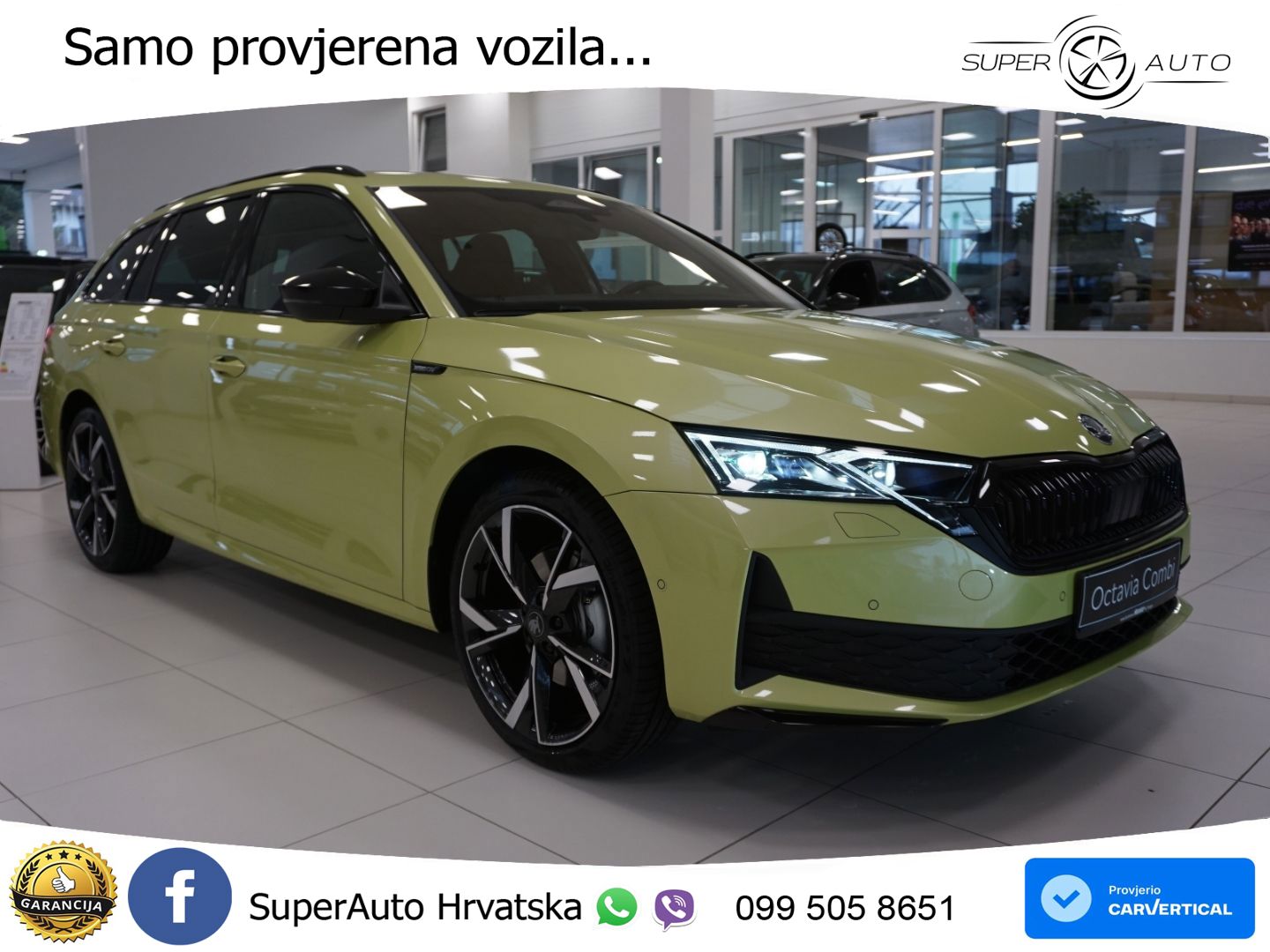 Škoda Octavia Combi 2.0 TSI (204 KS) 4x4 DSG SportLine MATRIX+GR SJED+KAM