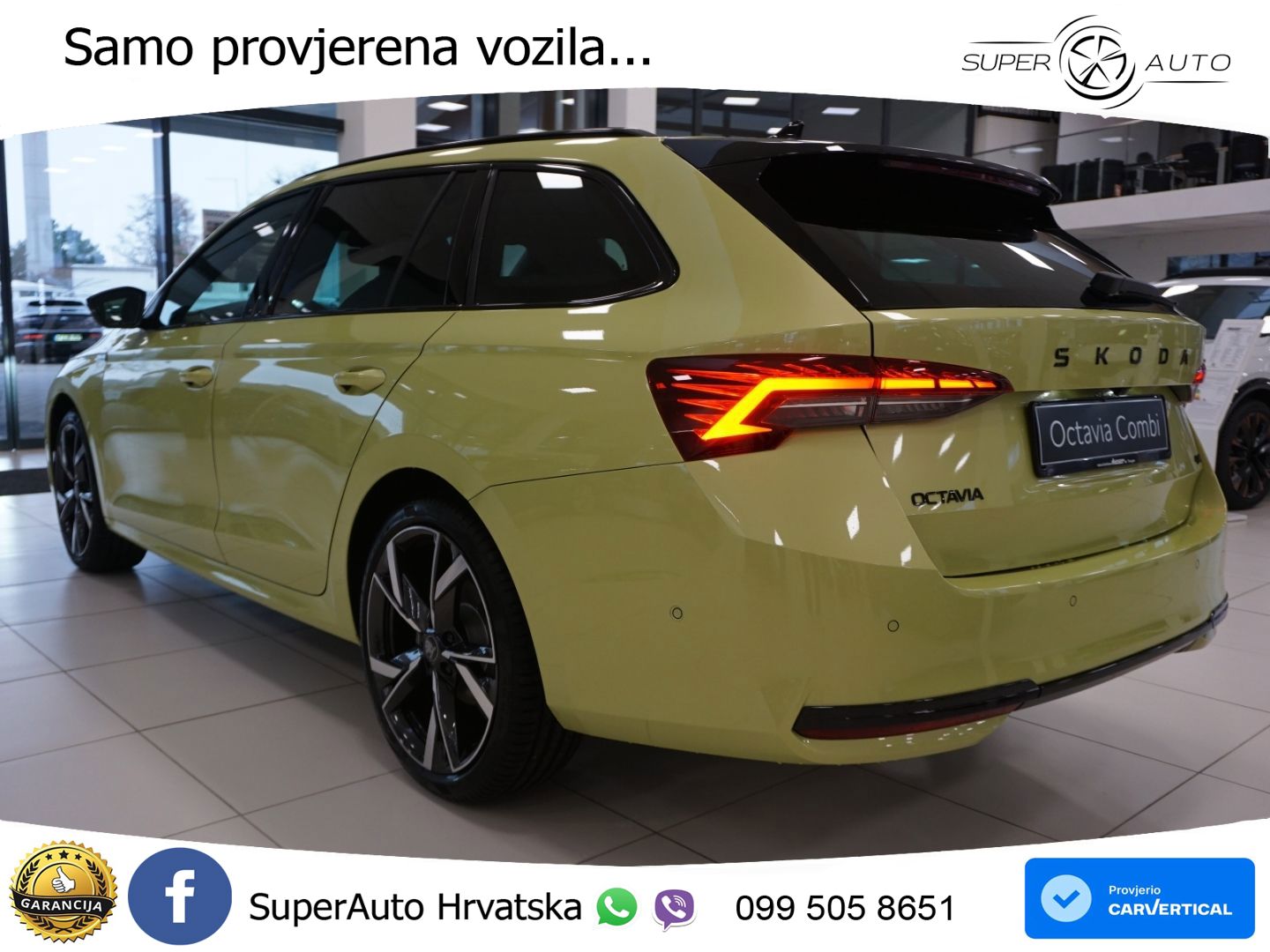 Škoda Octavia Combi 2.0 TSI (204 KS) 4x4 DSG SportLine MATRIX+GR SJED+KAM