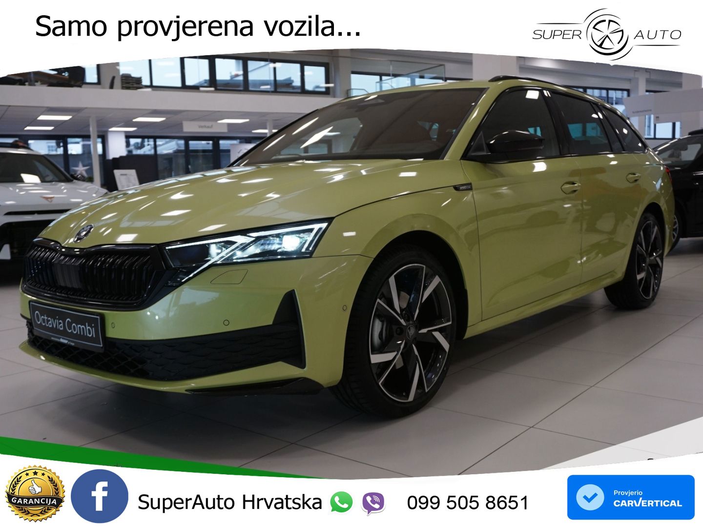 Škoda Octavia Combi 2.0 TSI (204 KS) 4x4 DSG SportLine MATRIX+GR SJED+KAM