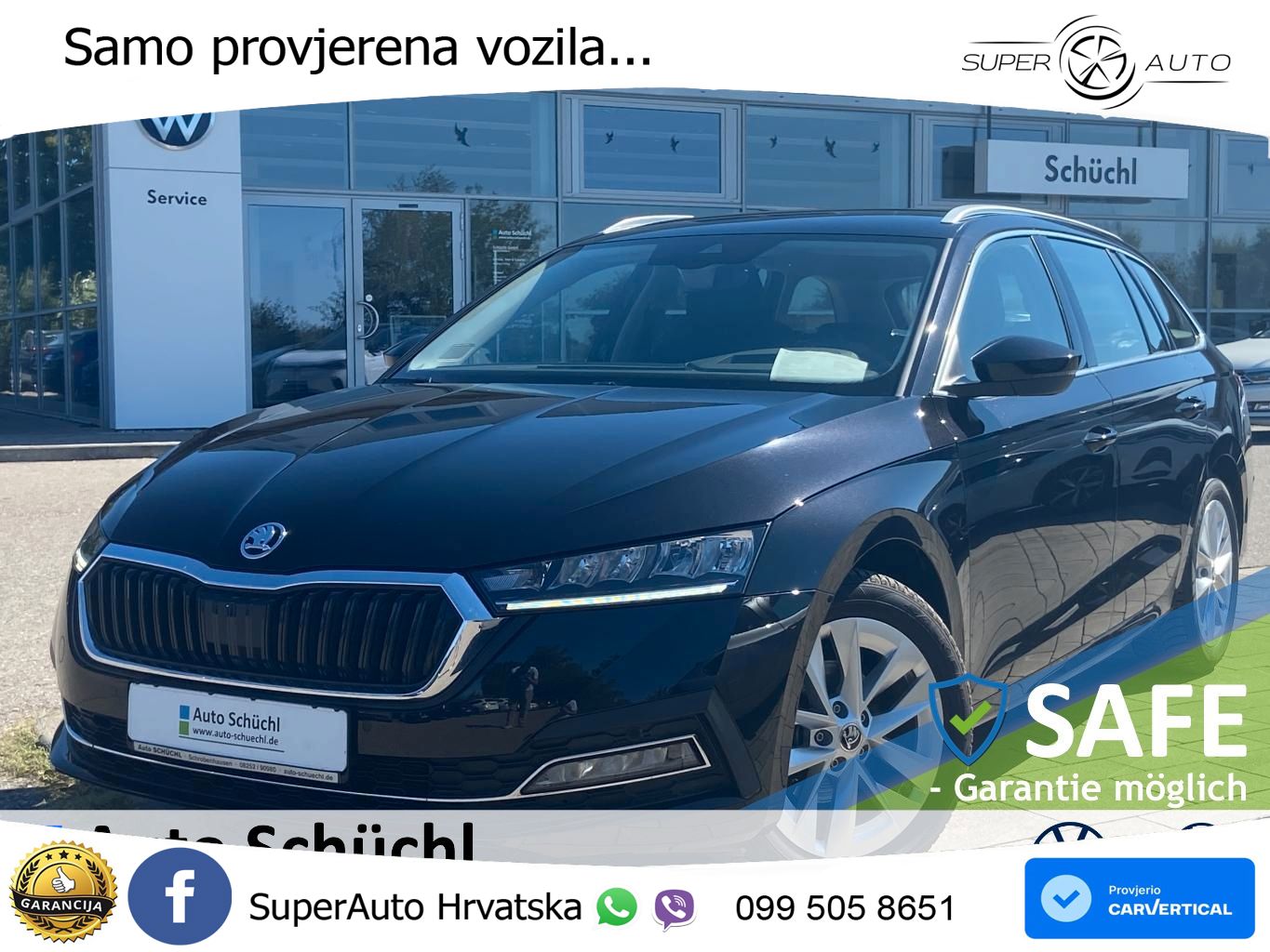 Škoda Octavia Combi 1.5 TSI EVO e-TEC (150 KS) DSG LED+GR SJED+ACC