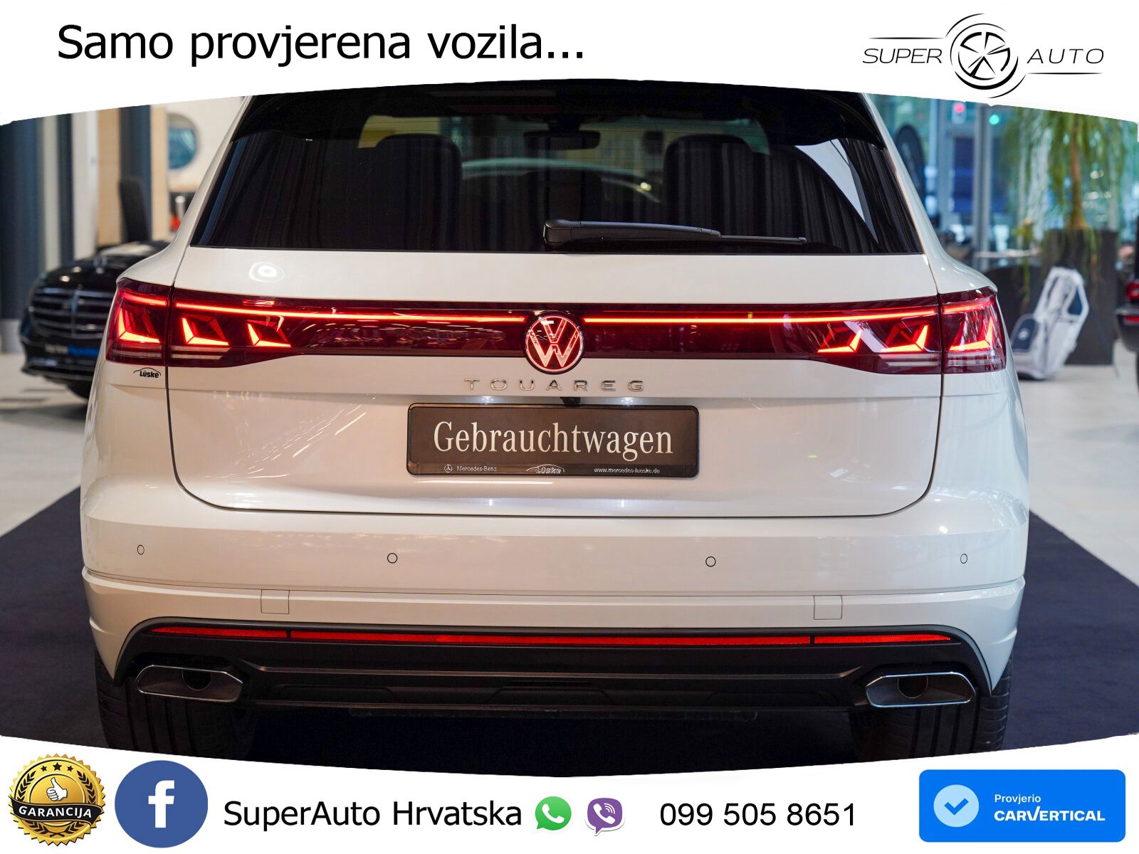 Volkswagen Touareg 3.0 V6 TDI (286 KS) 4MOTION Tiptronic Elegance LED+GR SJED+ACC