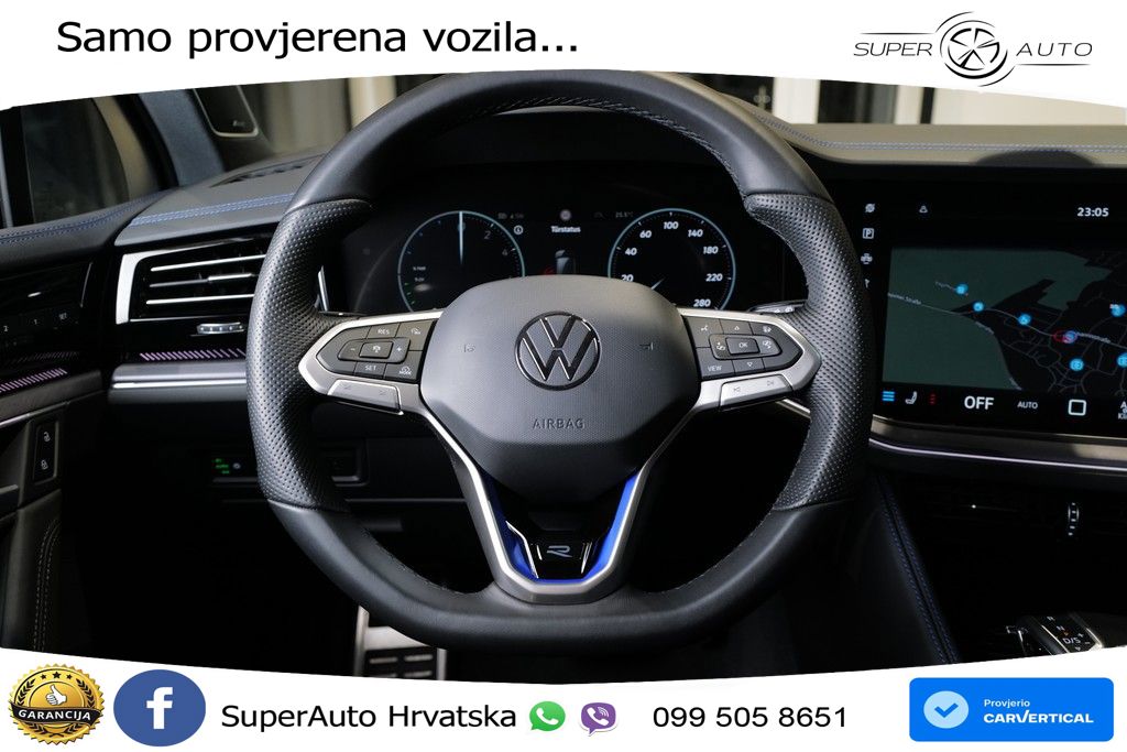 Volkswagen Touareg R 3.0 V6 TFSI (462 KS) 4MOTION Tiptronic ZRAČNI+ACC+4xGR SJED+360