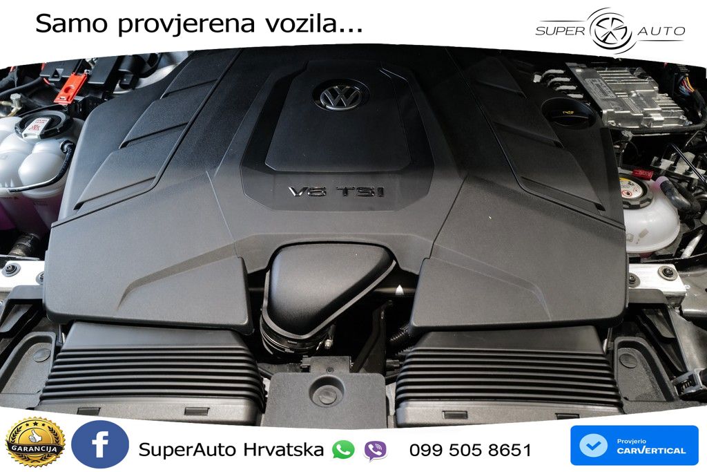 Volkswagen Touareg R 3.0 V6 TFSI (462 KS) 4MOTION Tiptronic ZRAČNI+ACC+4xGR SJED+360
