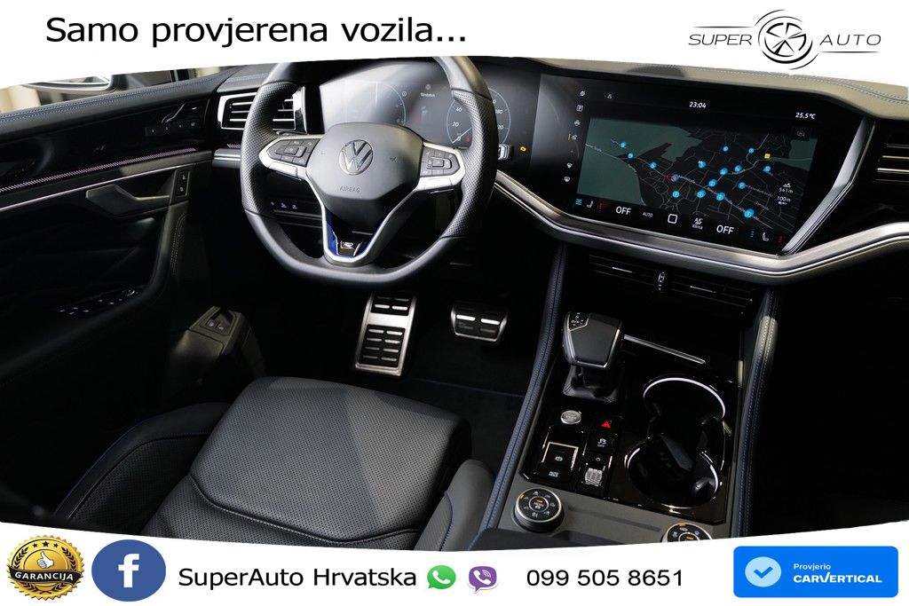 Volkswagen Touareg R 3.0 V6 TFSI (462 KS) 4MOTION Tiptronic ZRAČNI+ACC+4xGR SJED+360