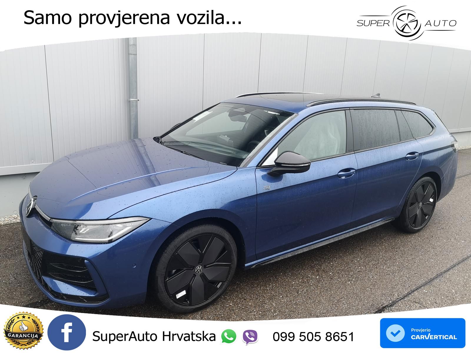 Volkswagen Passat Variant 2.0 TDI (193 KS) 4MOTION DSG R-Line LED+GR SJED+ACC