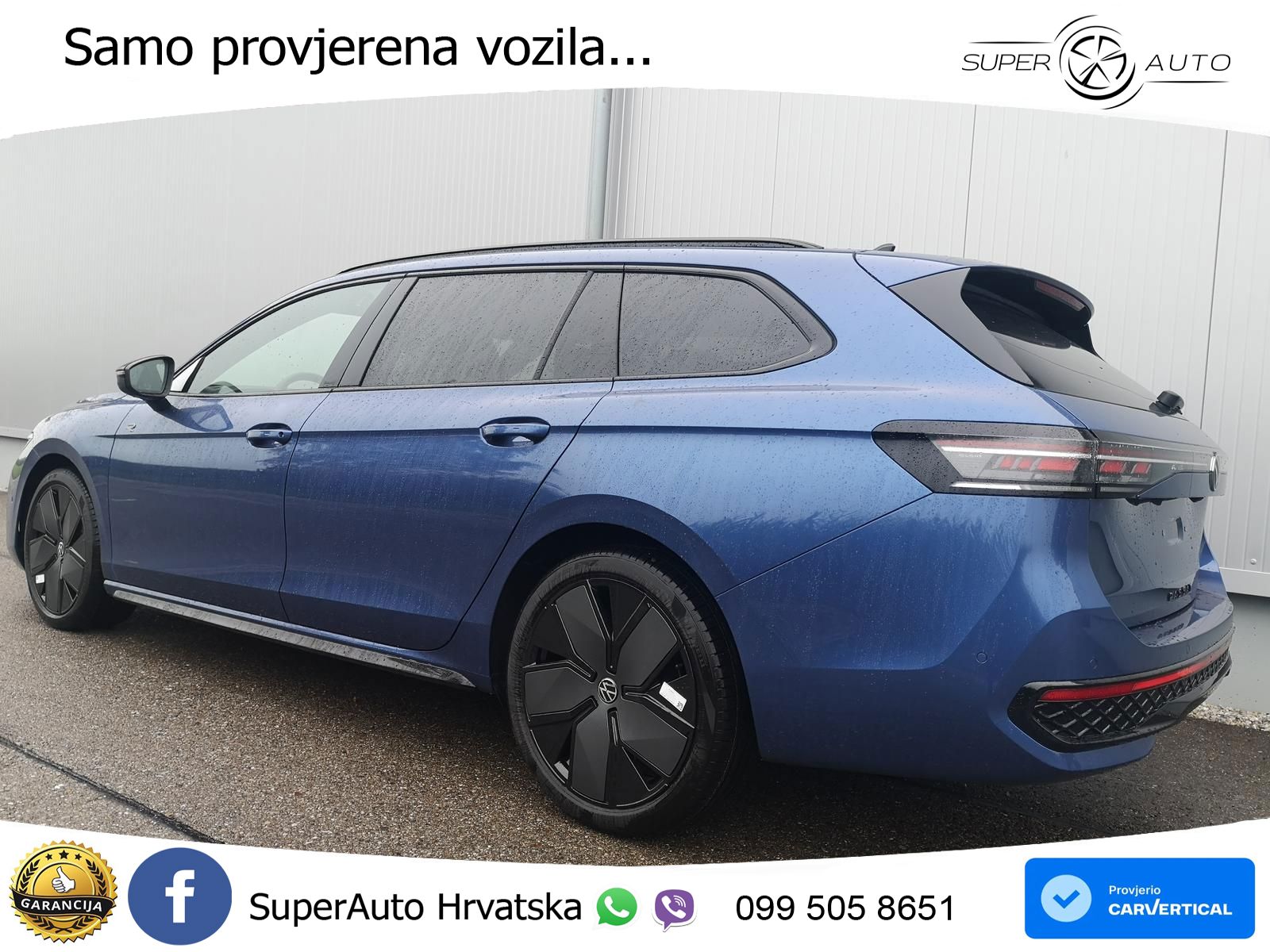 Volkswagen Passat Variant 2.0 TDI (193 KS) 4MOTION DSG R-Line LED+GR SJED+ACC
