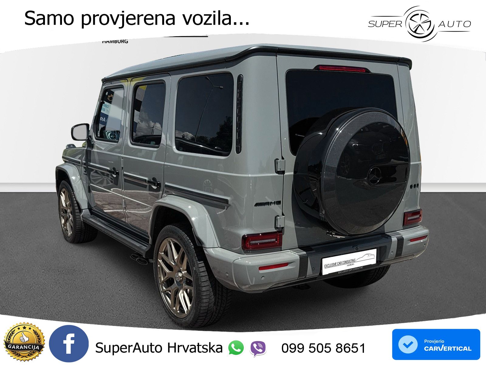 Mercedes AMG G 63 Long V8 (585 KS) 4MATIC 9G-TRONIC AMG SPEEDSHIFT TCT Manufaktur LED+GR SJED+ACC