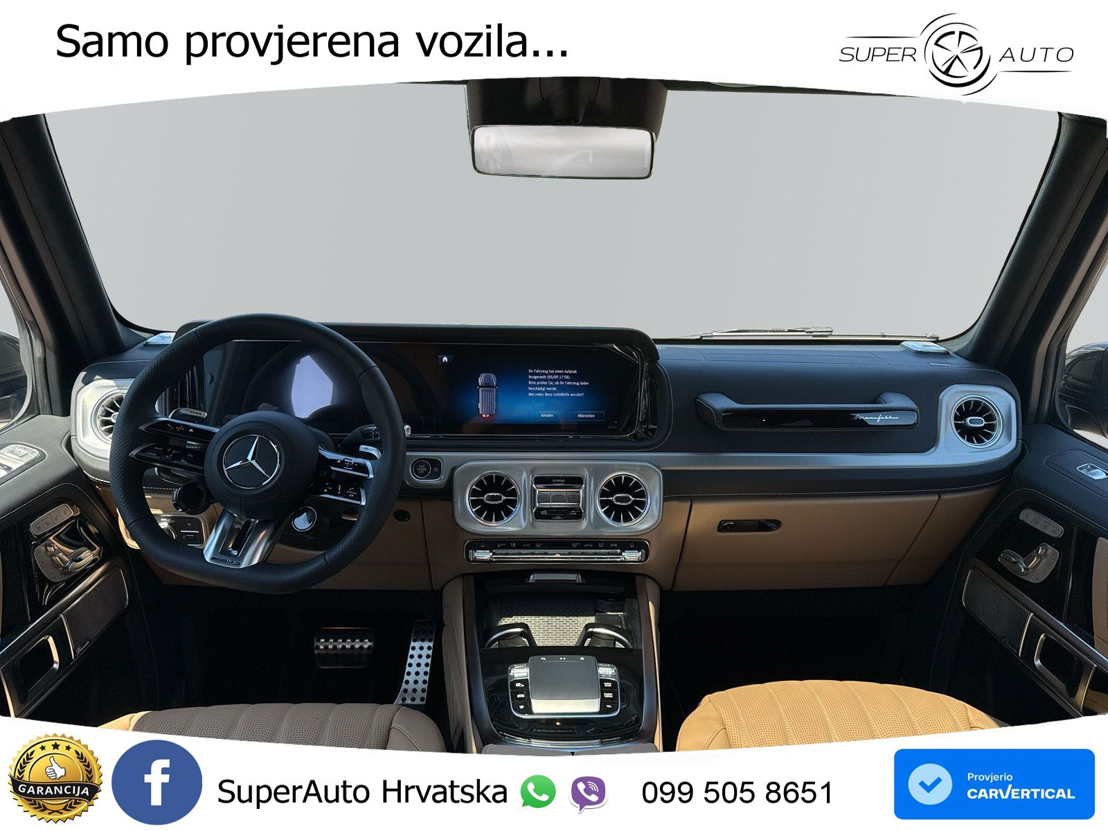 Mercedes AMG G 63 Long V8 (585 KS) 4MATIC 9G-TRONIC AMG SPEEDSHIFT TCT Manufaktur LED+GR SJED+ACC