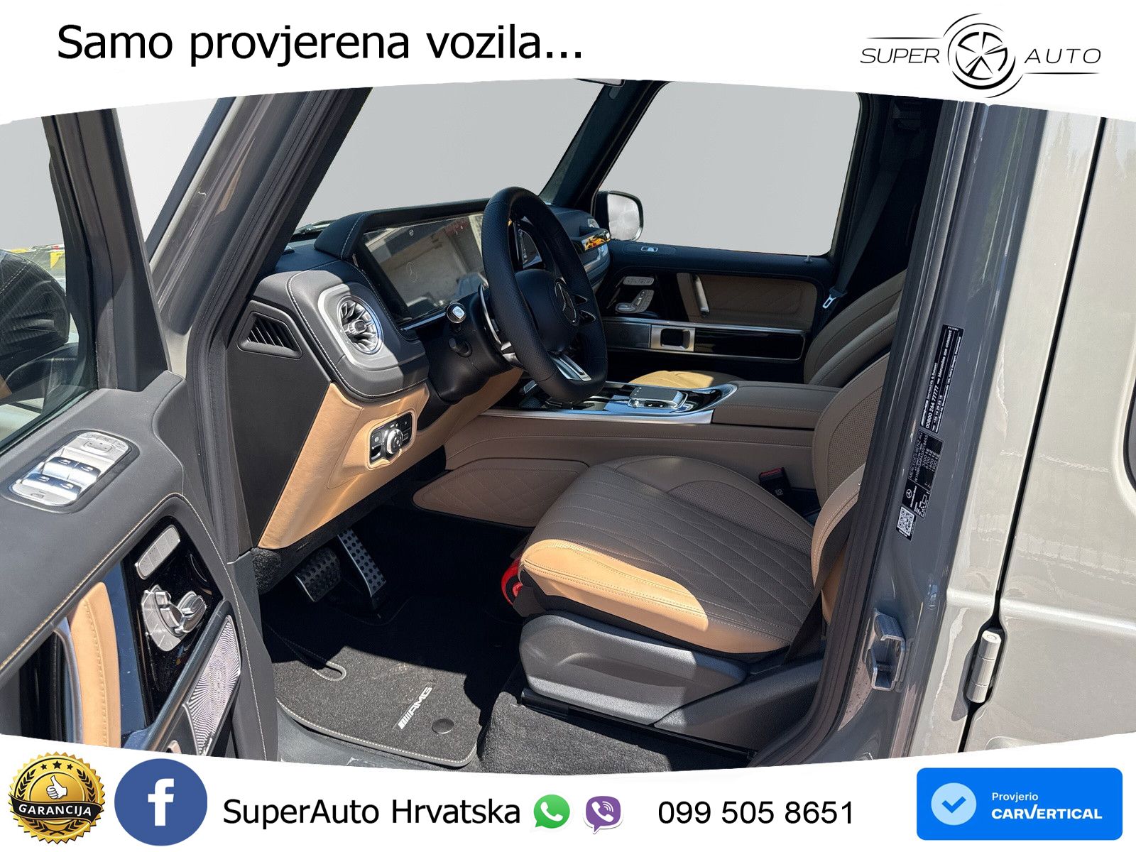 Mercedes AMG G 63 Long V8 (585 KS) 4MATIC 9G-TRONIC AMG SPEEDSHIFT TCT Manufaktur LED+GR SJED+ACC