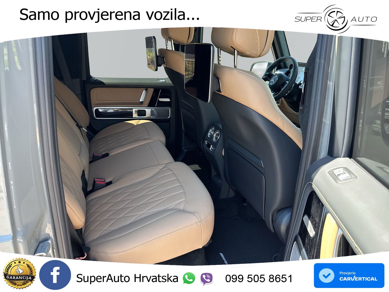 Mercedes AMG G 63 Long V8 (585 KS) 4MATIC 9G-TRONIC AMG SPEEDSHIFT TCT Manufaktur LED+GR SJED+ACC