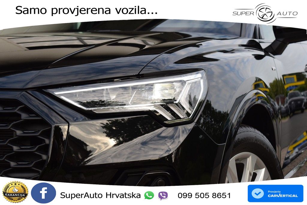 Audi Q3 II Sportback 35 TFSI (150 KS) S tronic S line LED+GR SJED+ACC