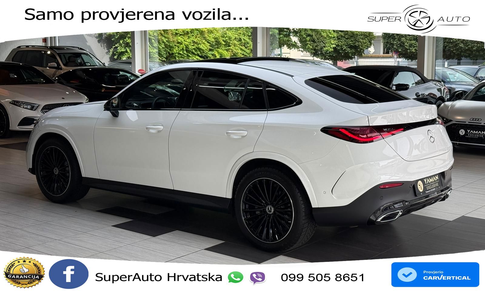 Mercedes GLC Coupe 220d (197 KS) 4MATIC 9G-TRONIC AMG ACC+HEAD+GR SJED+360+PANO