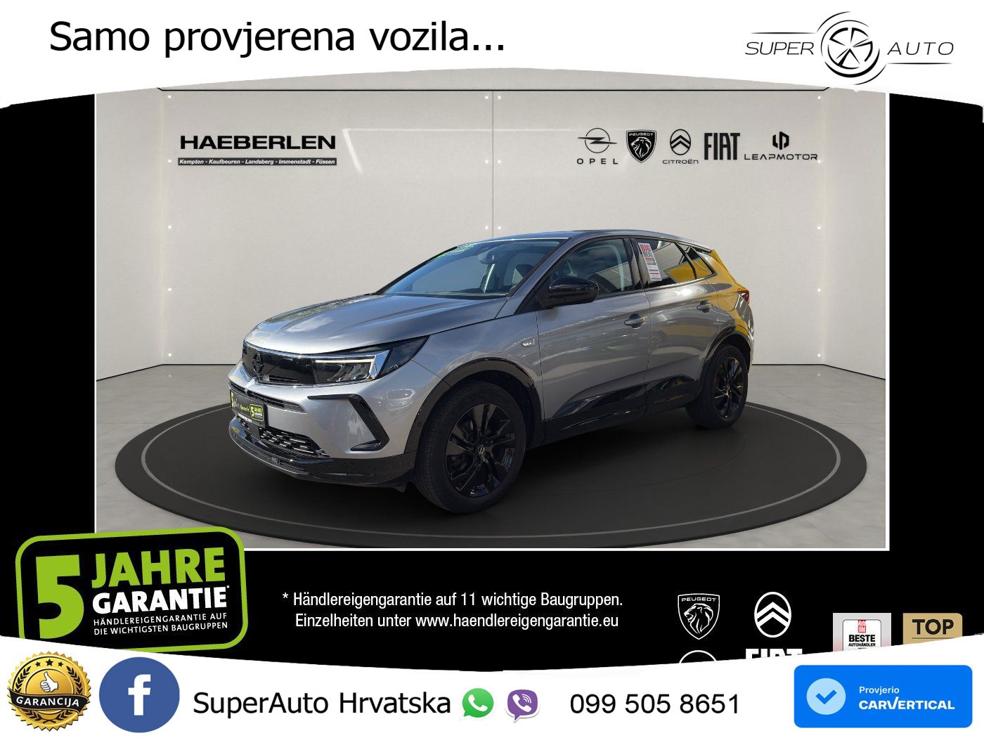 Opel Grandland 1.2i Turbo (130 KS) Automatic GS