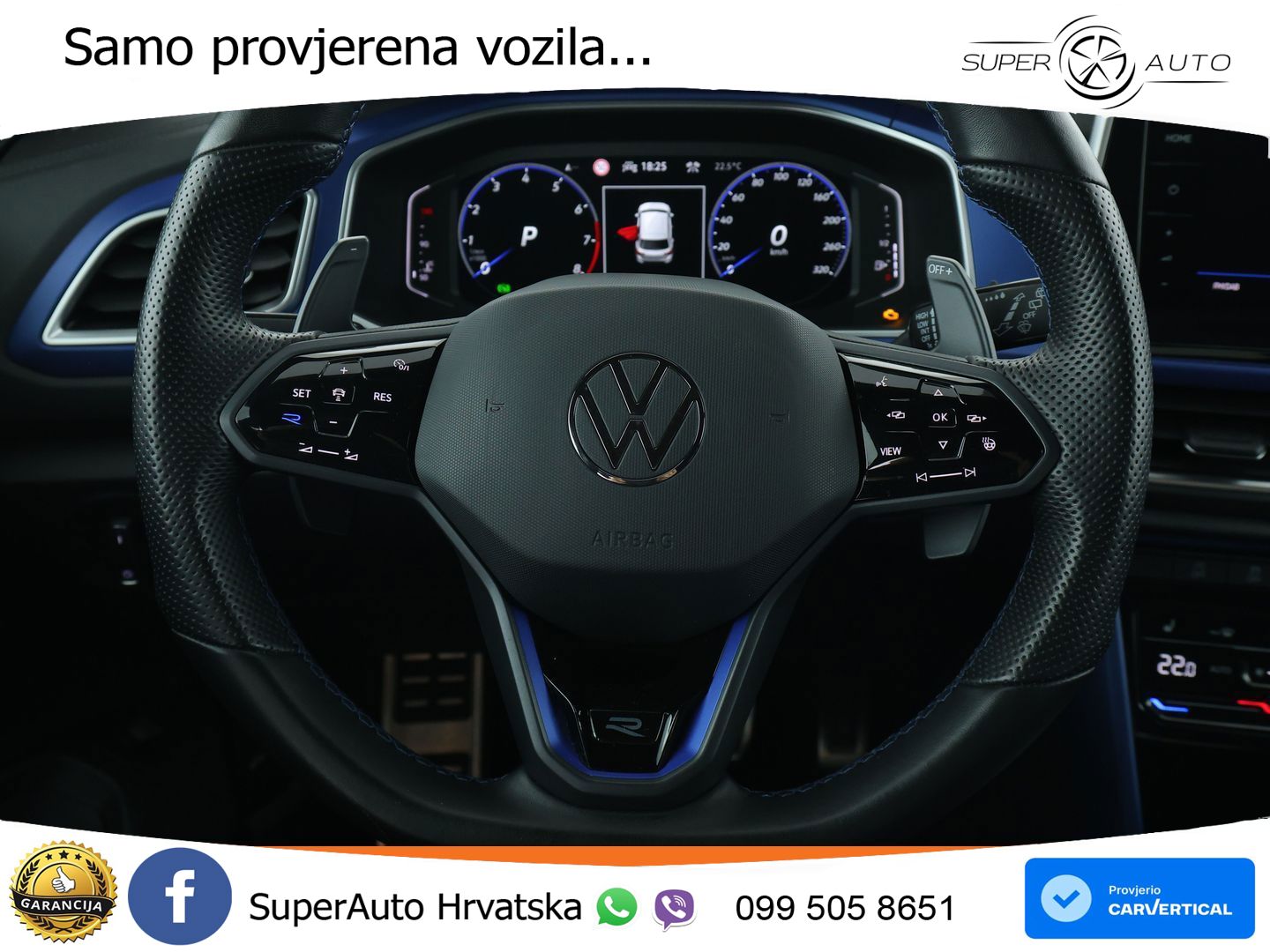 Volkswagen T-Roc I R 2.0 TSI (300 KS) OPF 4M DSG MATRIX+GR SJED+KAM