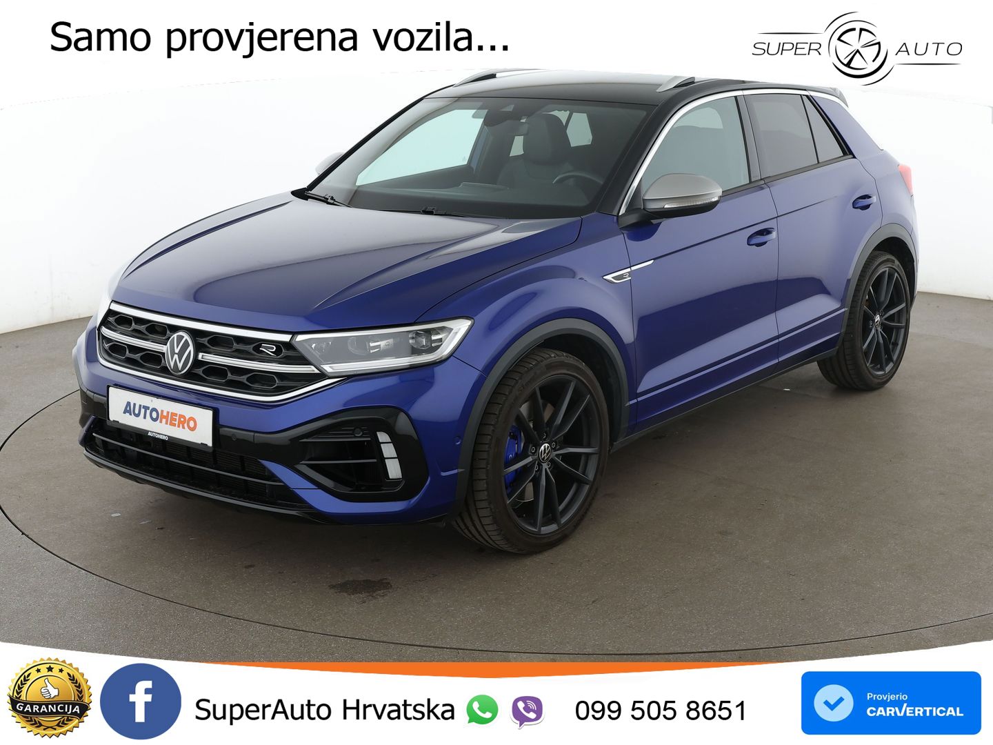 Volkswagen T-Roc I R 2.0 TSI (300 KS) OPF 4M DSG MATRIX+GR SJED+KAM