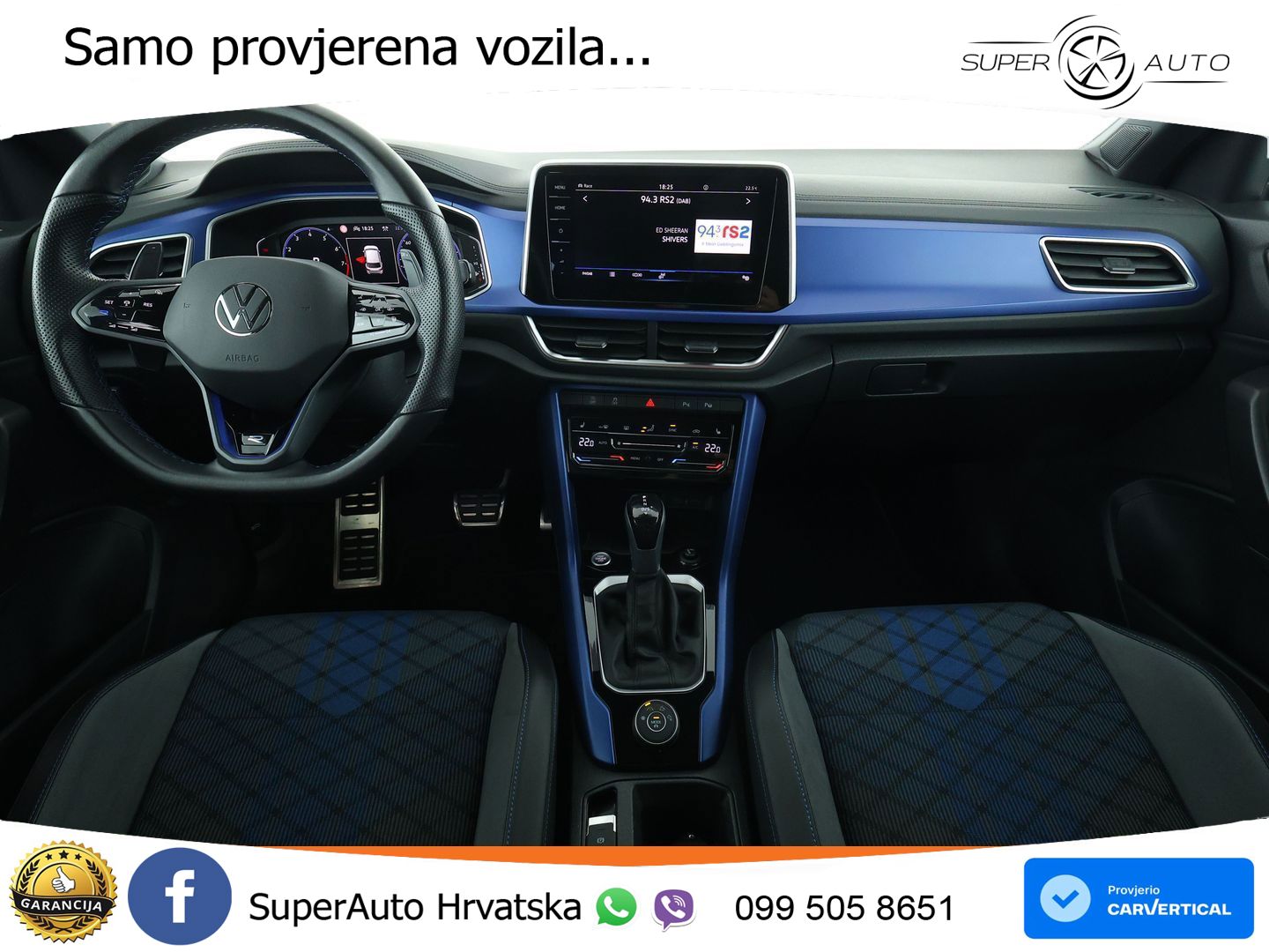 Volkswagen T-Roc I R 2.0 TSI (300 KS) OPF 4M DSG MATRIX+GR SJED+KAM