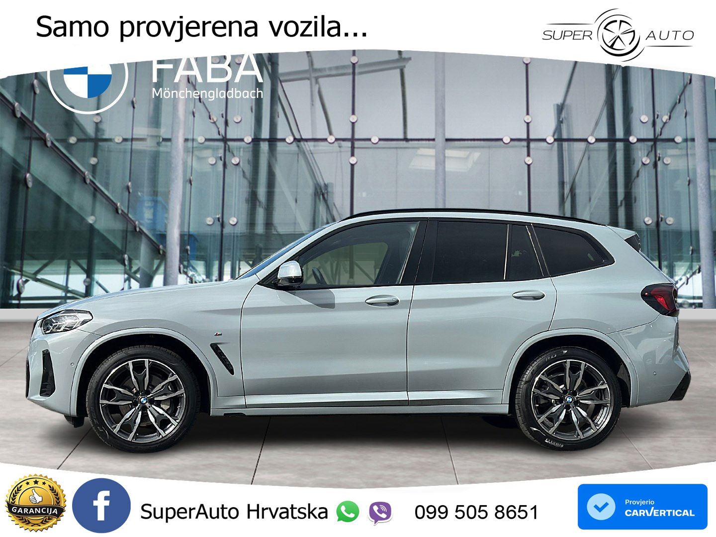 BMW X3 30i xDrive Steptronic M Sport ACC+GR SJED+360+PANO