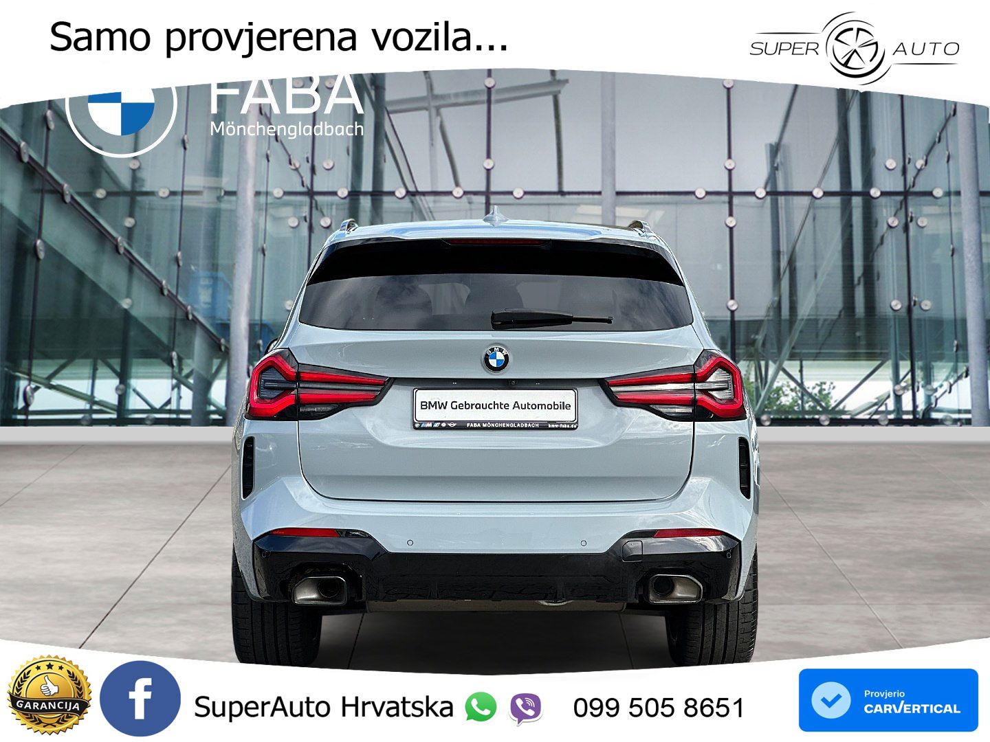 BMW X3 30i xDrive Steptronic M Sport ACC+GR SJED+360+PANO