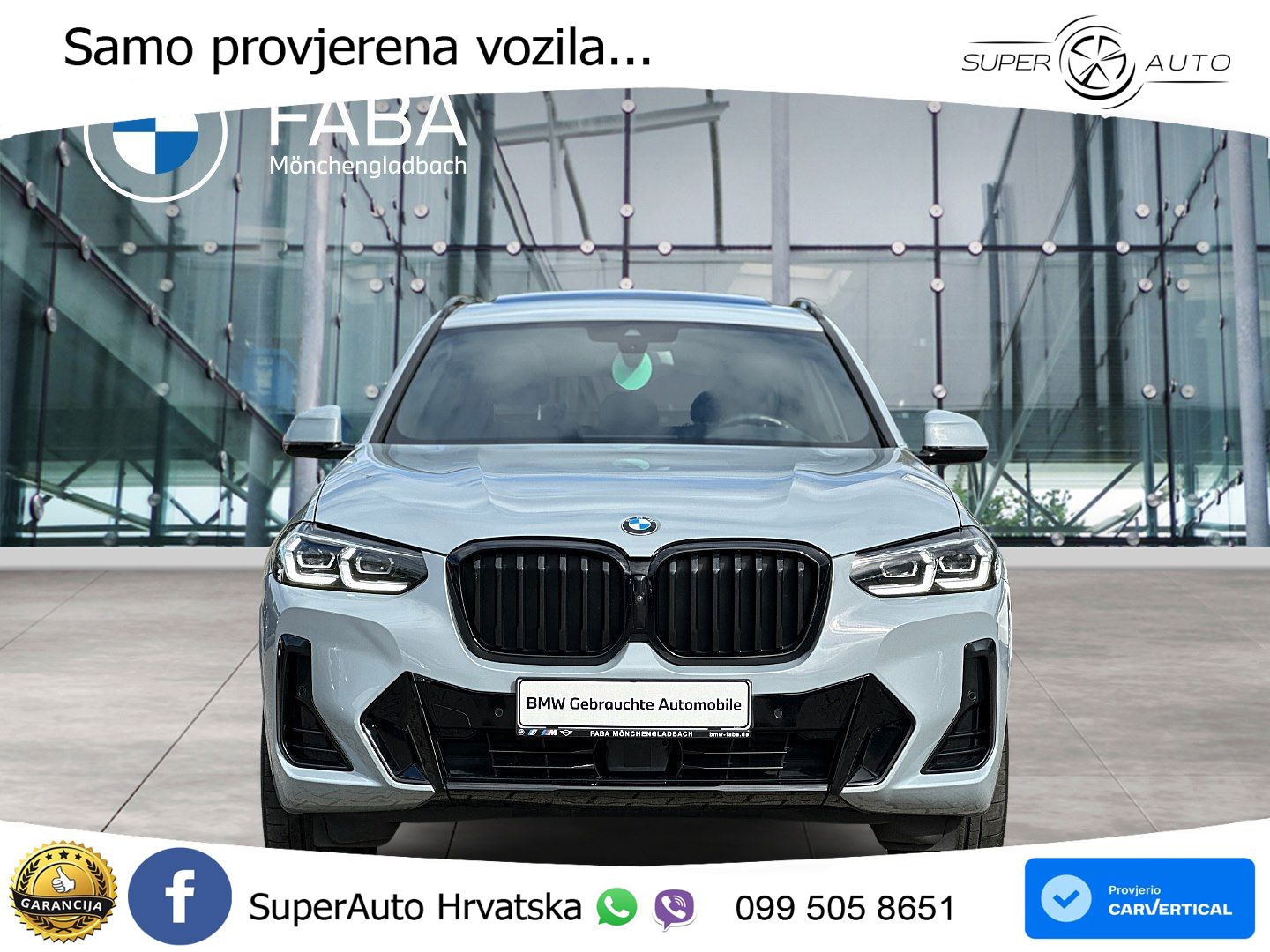 BMW X3 30i xDrive Steptronic M Sport ACC+GR SJED+360+PANO
