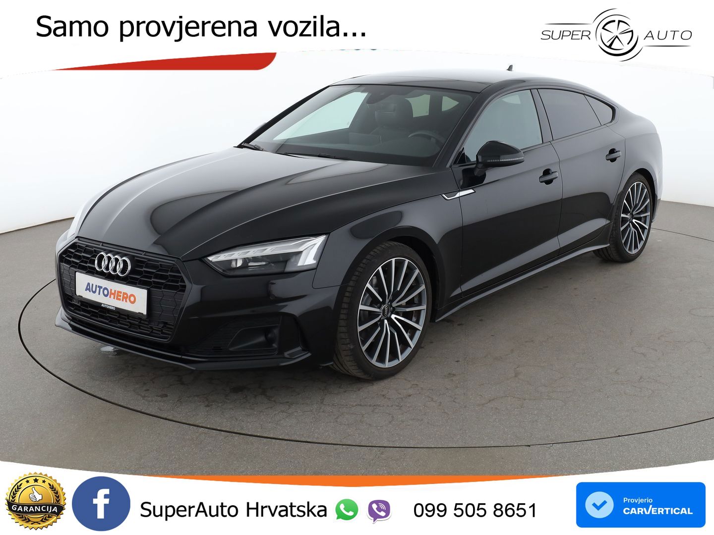 Audi A5 Sportback  40 TFSI (204 KS) S tronic advanced