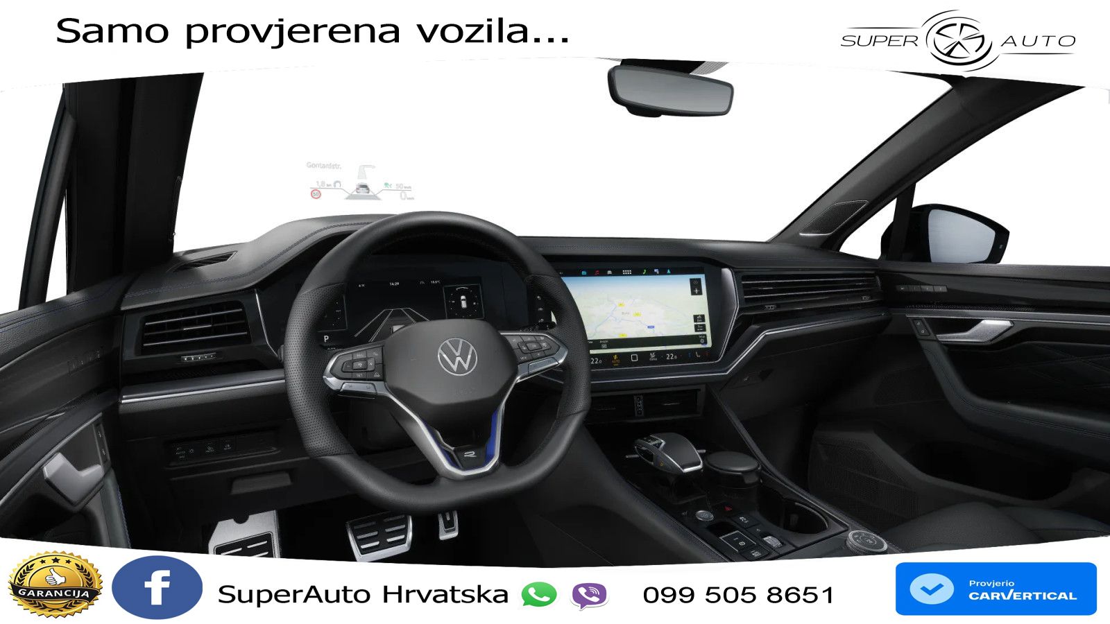 Volkswagen Touareg R 3.0 V6 TFSI (462 KS) 4MOTION Tiptronic ZRAČNI+ACC+4xGR SJED+KAM