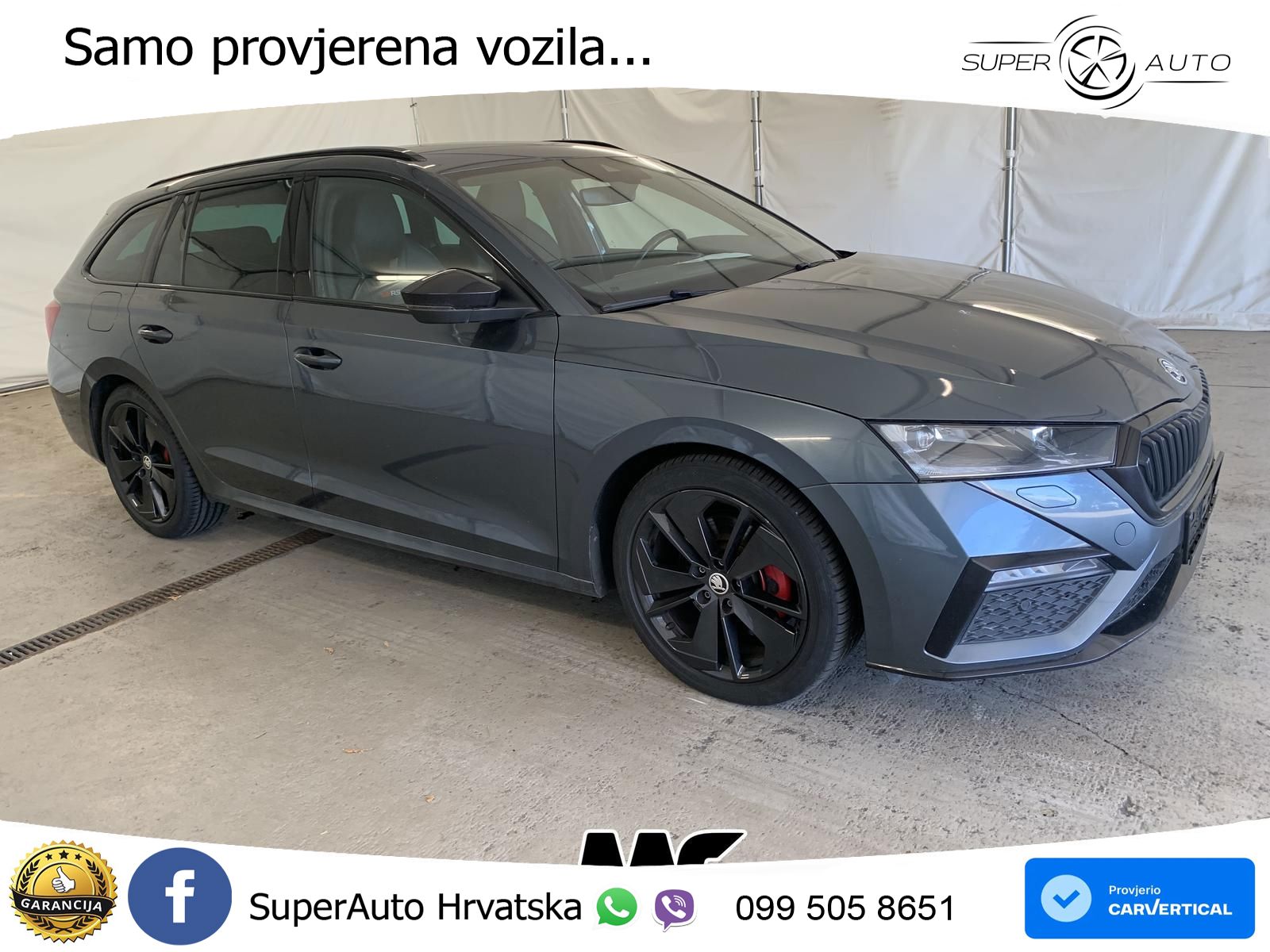 Škoda Octavia Combi RS 2.0 TDI (200 KS) DSG