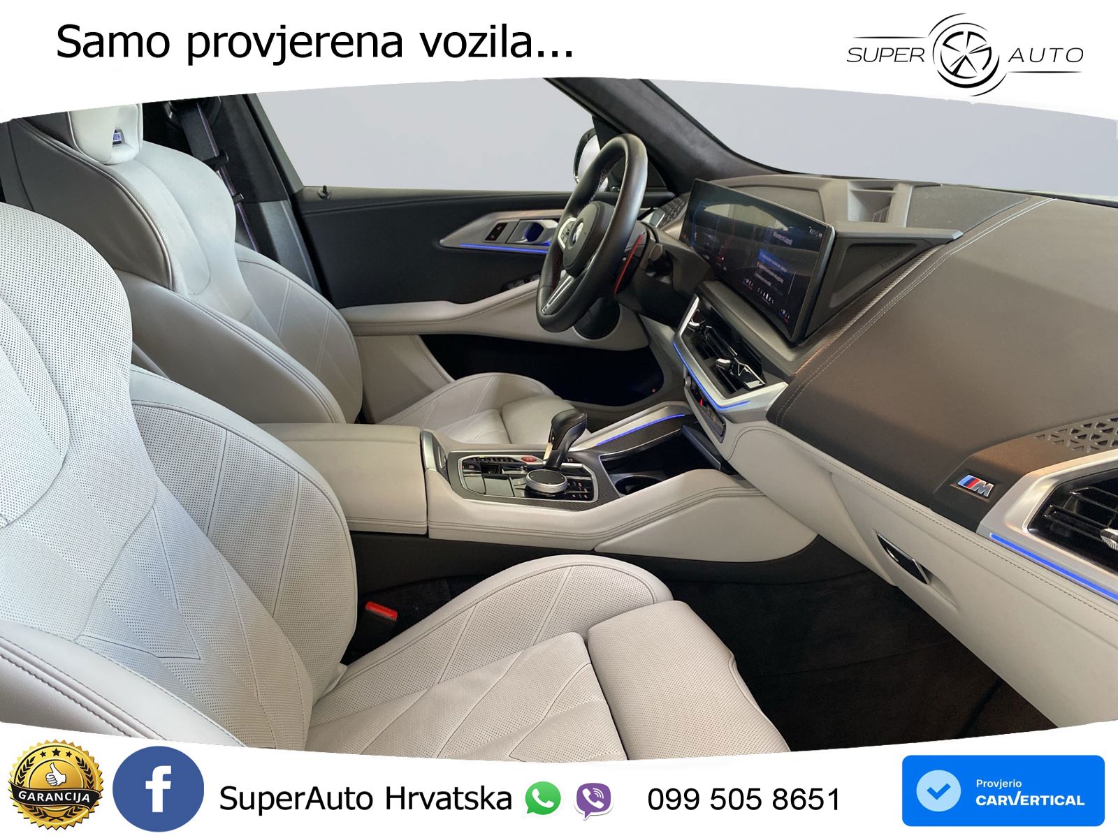 BMW XM 50e (476 KS) M xDrive M Steptronic ZRAČNI+ACC+4xGR SJED+360