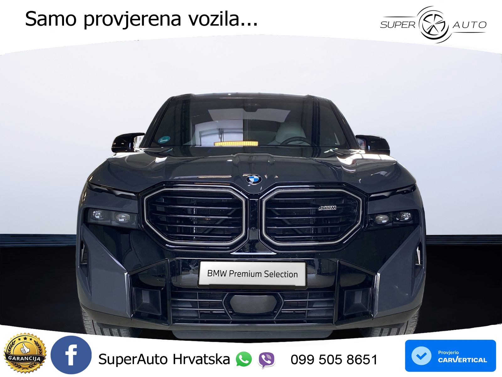 BMW XM 50e (476 KS) M xDrive M Steptronic ZRAČNI+ACC+4xGR SJED+360